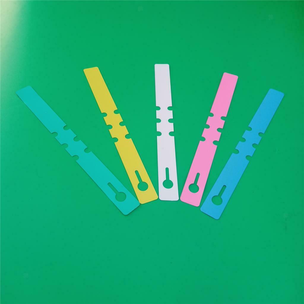 200Pcs Wrap Around Plastic Nursery Garden Tree Label Plant Tag