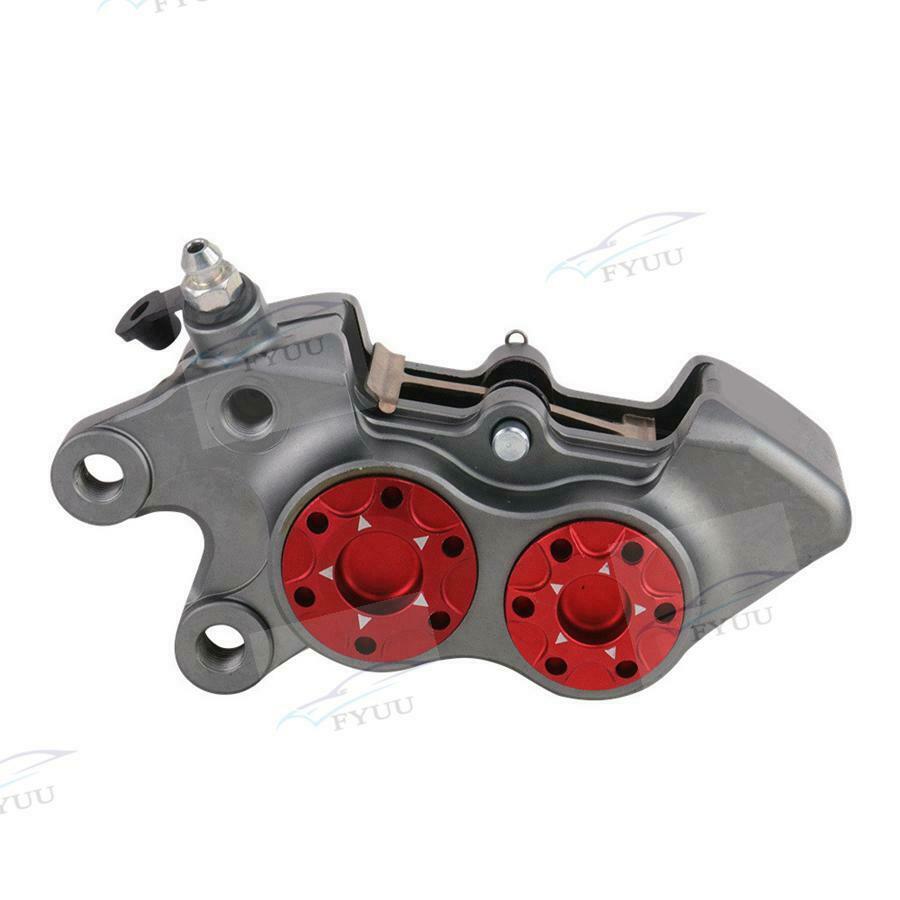 Right Side Motorcycle Hydraulic Brake Calipers 40mm 4 pistons CNC Aluminum alloy