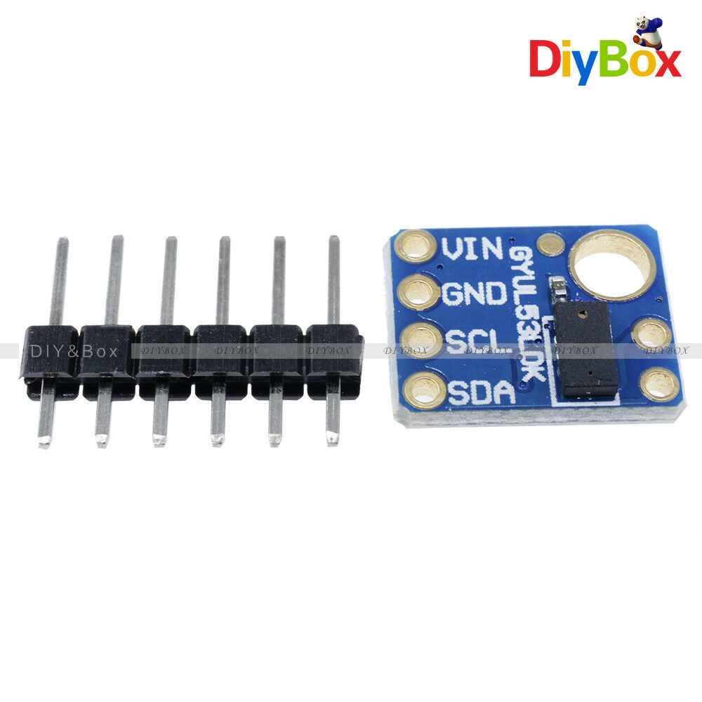 GY-530 VL53L0X IIC I2C ToF Time-of-flight Ranging Distance Sensor Module 2.8V-5V