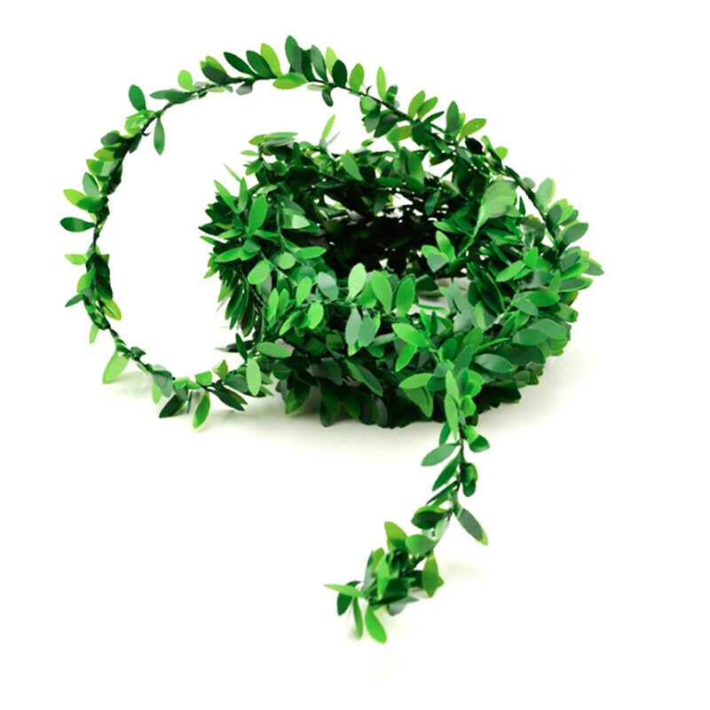7.5mArtificial Garland Foliage Green Leaves Simulated Vine Wedding Xmas D.l8