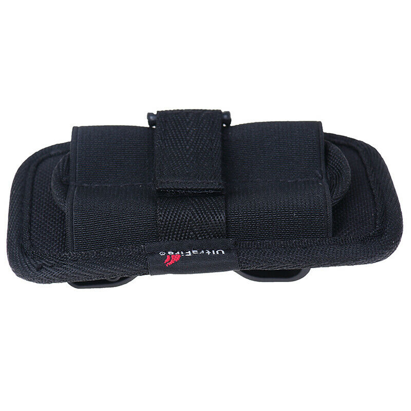 360 Degrees Rotatable Nylon Flashlight Holster Torch Case Pouch Cover Sma.l8