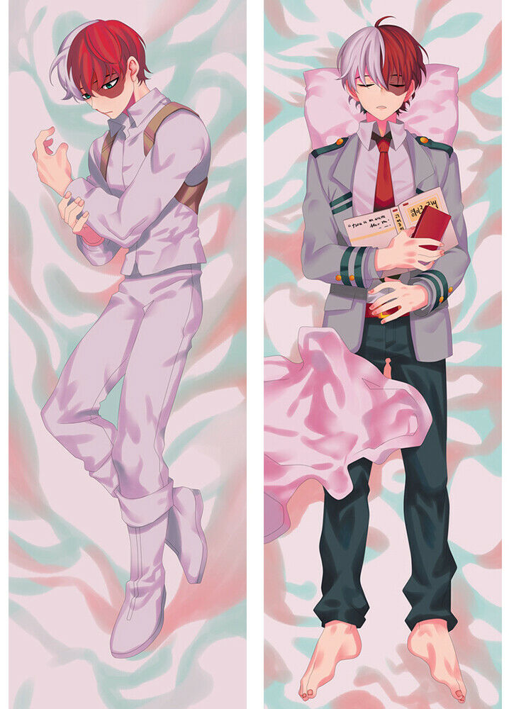 My Boku No Hero Academia Todoroki Shouto Anime Hugging Body Pillow Case Cover