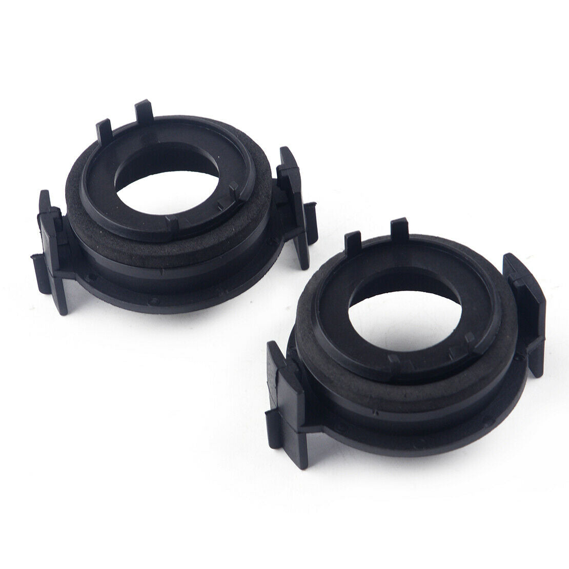 2pcs H7 Headlight Bulbs Adapter Socket Holder Fit For BMW E46 E90 3 Series as