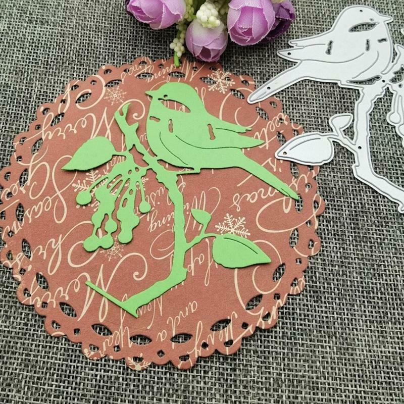 Lovely Bird Metal Cutting Dies Stencil DIY Scrapbook Album Paper Card Making
