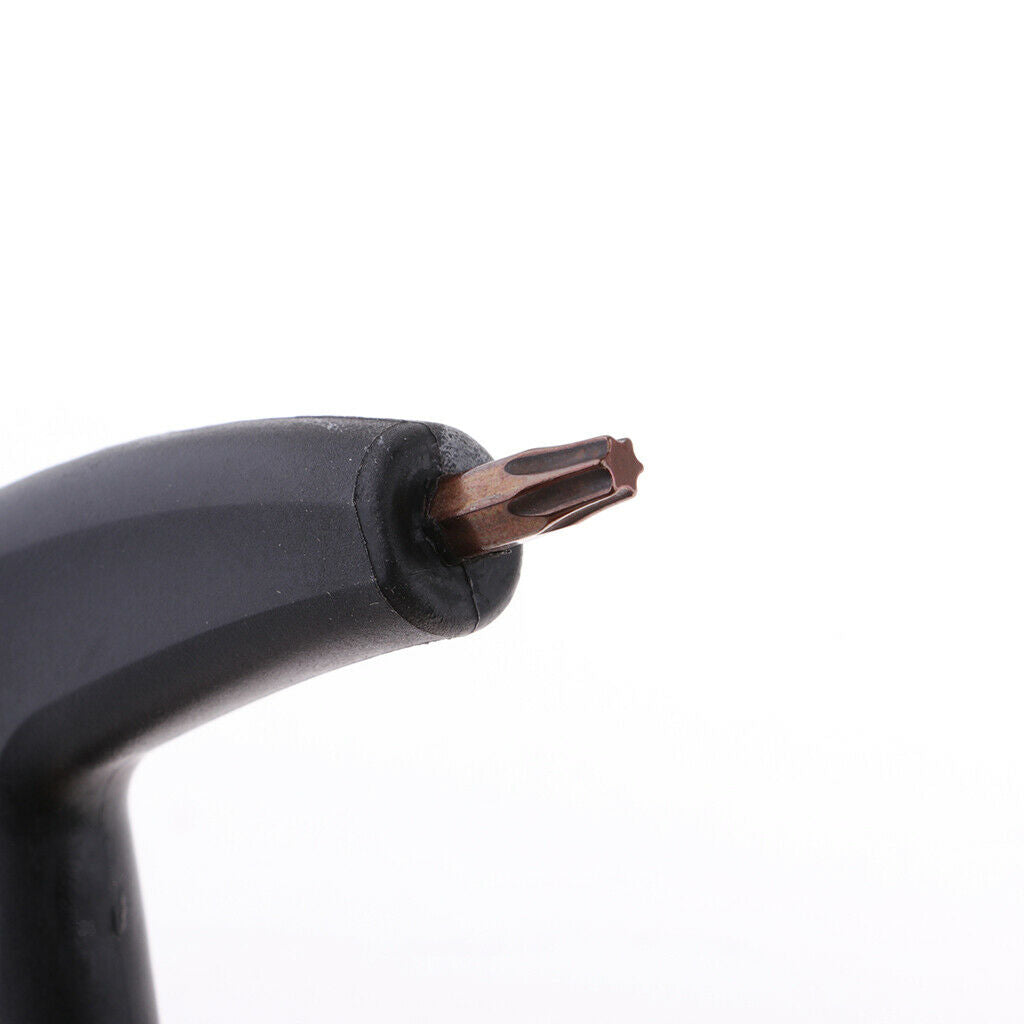 T25 T-Handle Security Torque Star Key  Alloy Steel Screwdriver Wrench for Bike