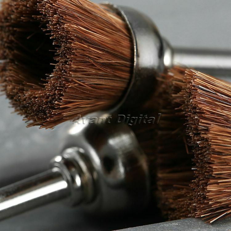5pcs 15mm Rotary Nylon Cup Wire Polishing Wheel Brush Accessory Grinder Tool
