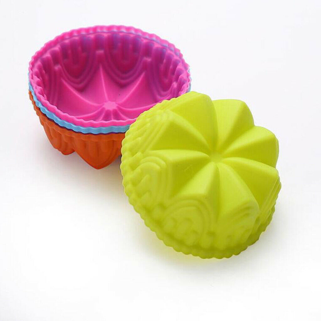 36 Pieces Silicone Cake   Mold Muffin Pudding Jelly Moulds Baking Tools