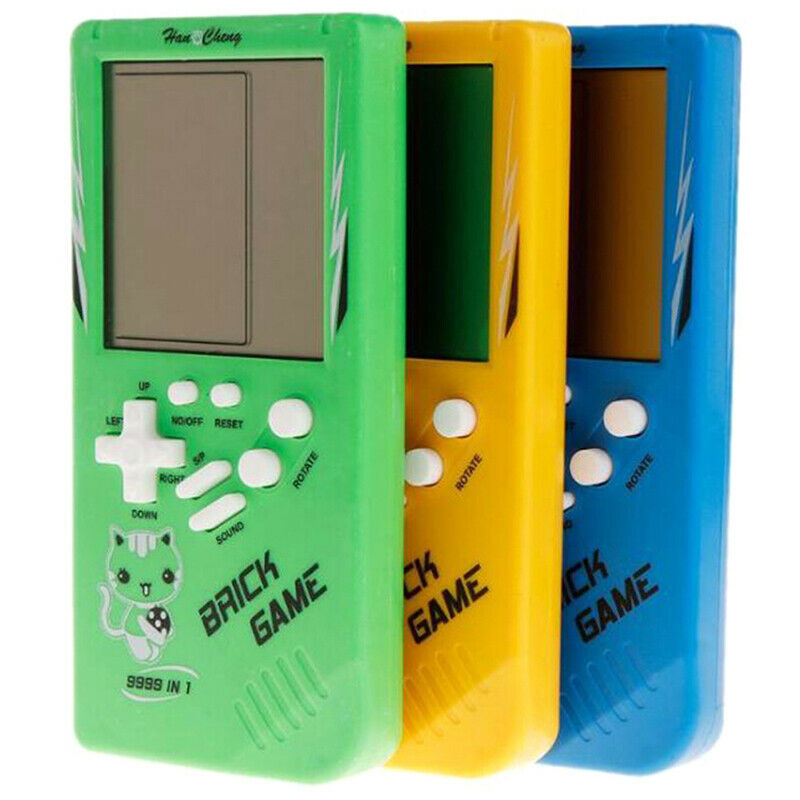 Big Screen Classic Handheld Game Machine Brick Game Kids LCD Electronic  .l8