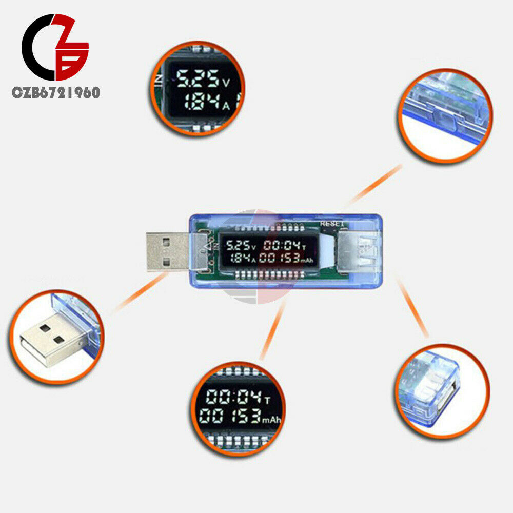 USB Charger Doctor Voltage Current Meter Detector Voltmeter Ammeter Tester