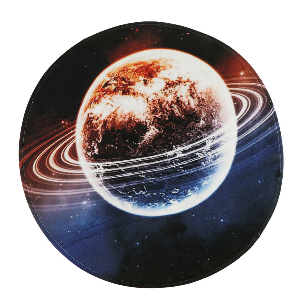Round Carpet Area Rug Non-Slip Floor Mat Living Room Bedroom Mat