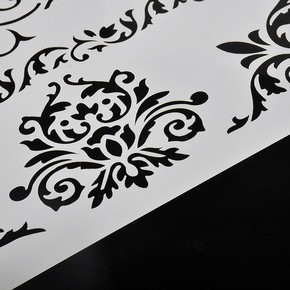 Crown Flower Vine Layering Stencils Scrapbooking Embossing Paper Cards DIY Craft