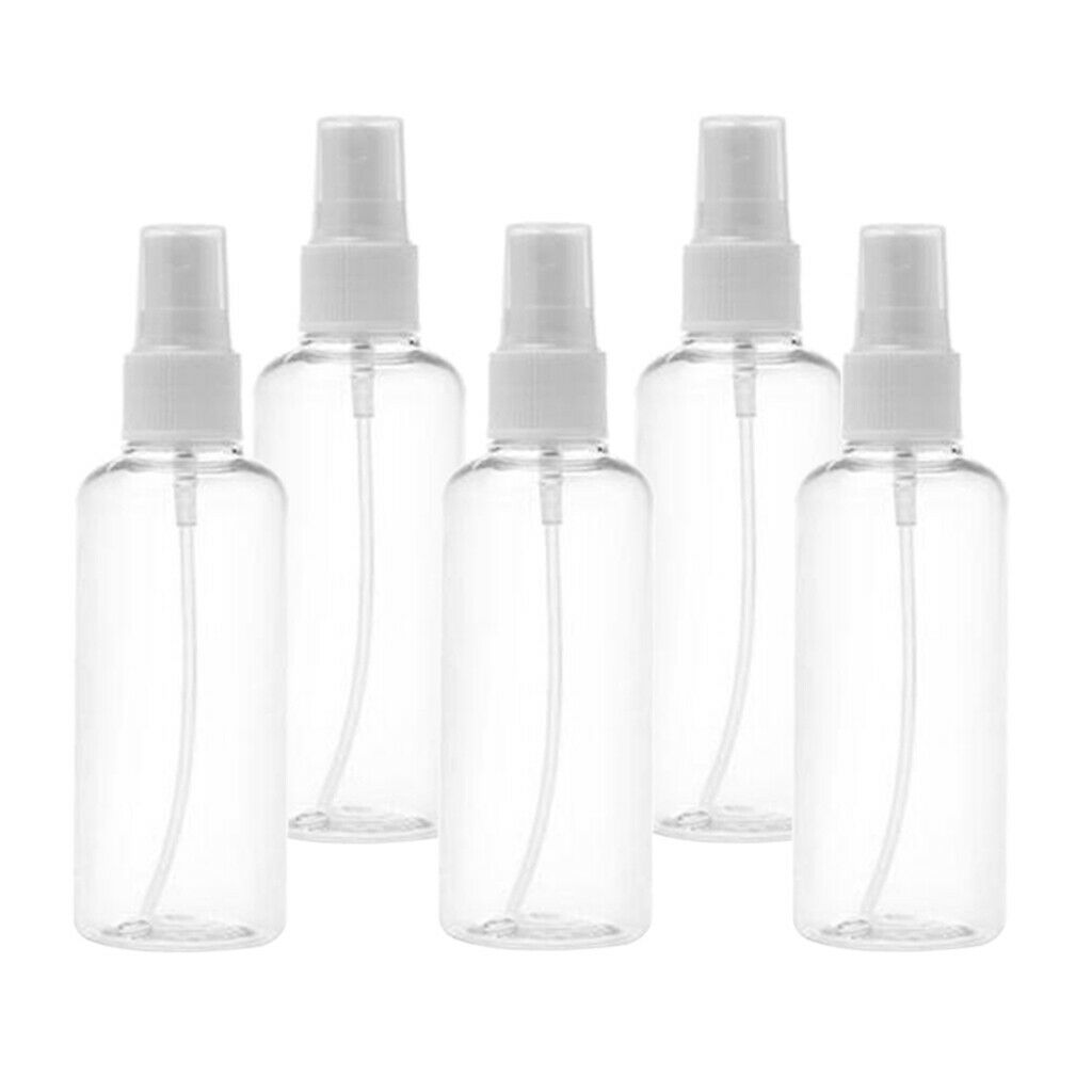30x Fine Mist Bottle Makeup Perfumes Liquids Bottles Pump Reusable 100ml