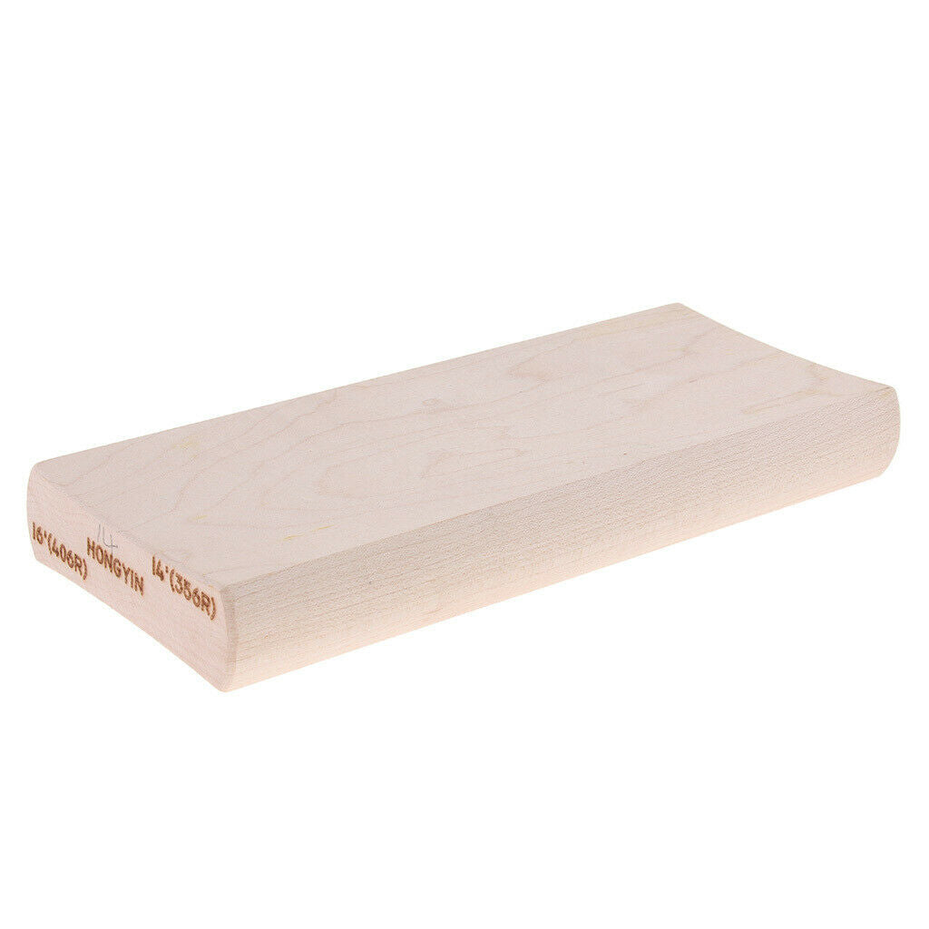 Set of 3 Wooden Radius Sanding Block for Guitar Bass Luthier Tool Parts