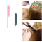 Set of 2 Plastic Weaving Highlighting Foiling Hair Comb Salon Combs Brush