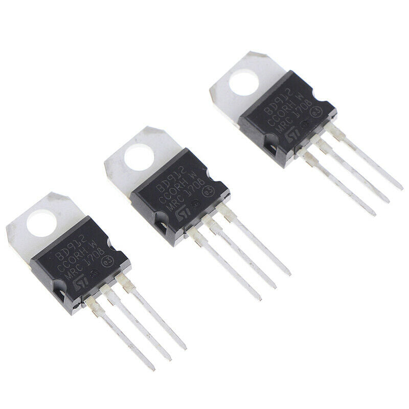 10pcs BD912 100V 15A TO-220 Darlington transistor International standa.l8