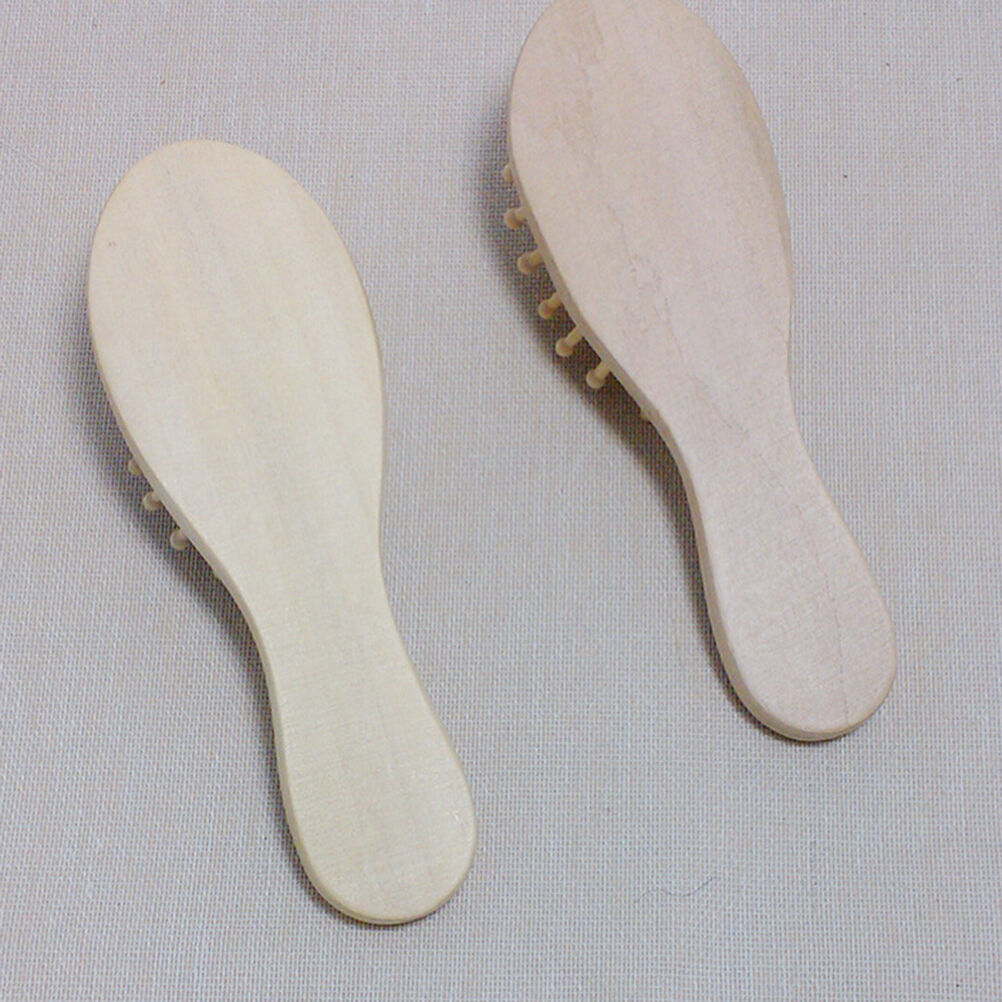 Prevalent Wooden Natural Bamboo Hair Vent Brush Keratin Care Massager Com.l8