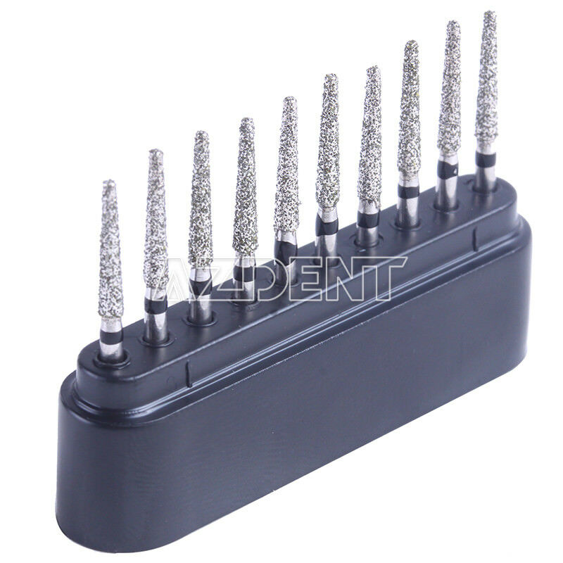 50Box Dental Diamond Bur FG TF-13S Super Coarse For High Speed Handpiece AZDENT