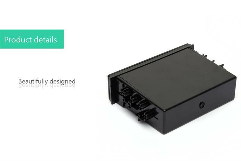 Universal Car auto Single Din Dash Radio Installation Pocket Kit Storage Box