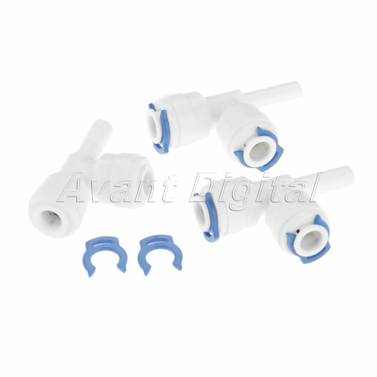 5x T Shape Water Purifiers Filters Connectors RO System Fortings 1/4" OD Hose