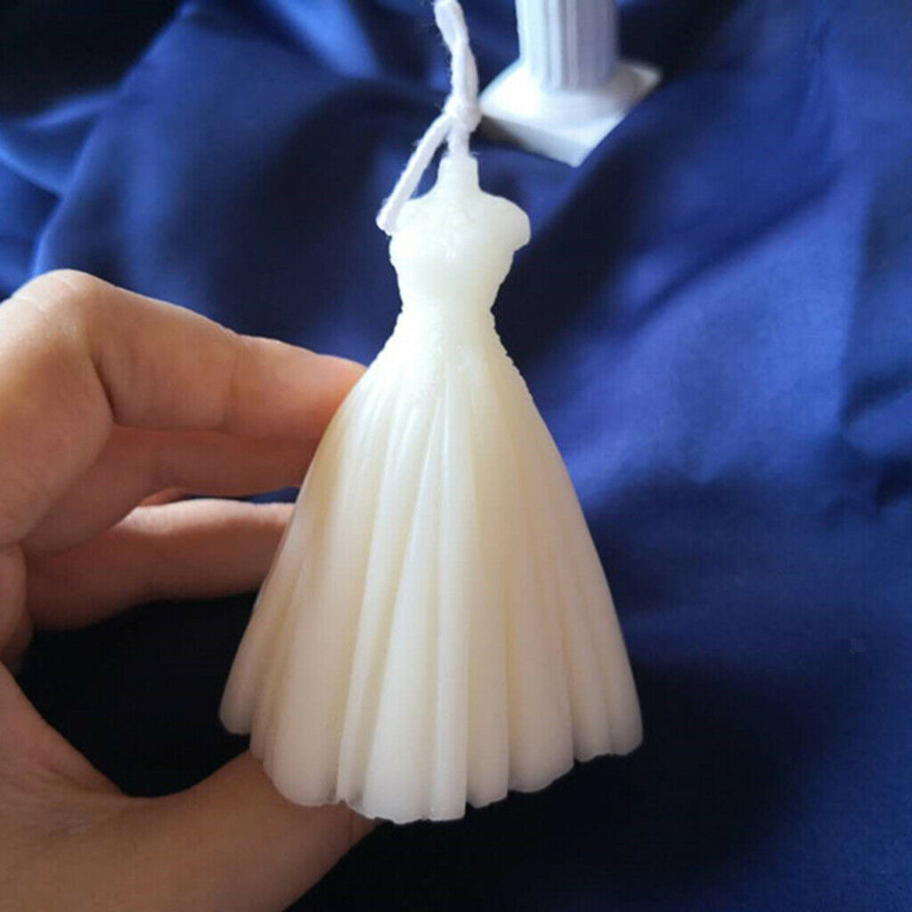 Scented Candle Wedding Bride Dress Fragrance Candles Home Bedroom Decor