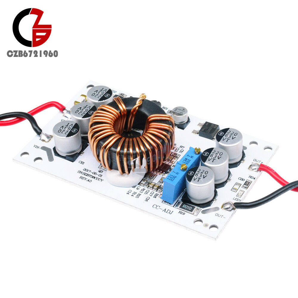 600W DC-DC Boost 10A Step Up Constant Current Power Supply Module LED Driver