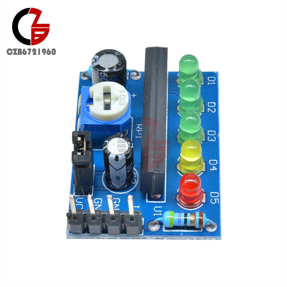 2pcs Audio level indicator, Power level indicator level indicating module KA2284