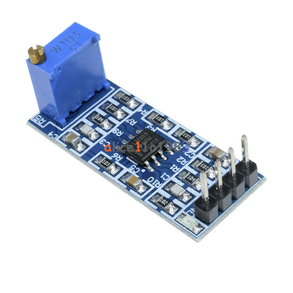 5PCS LM358 100 times gain Signal amplification amplifier Operational Module