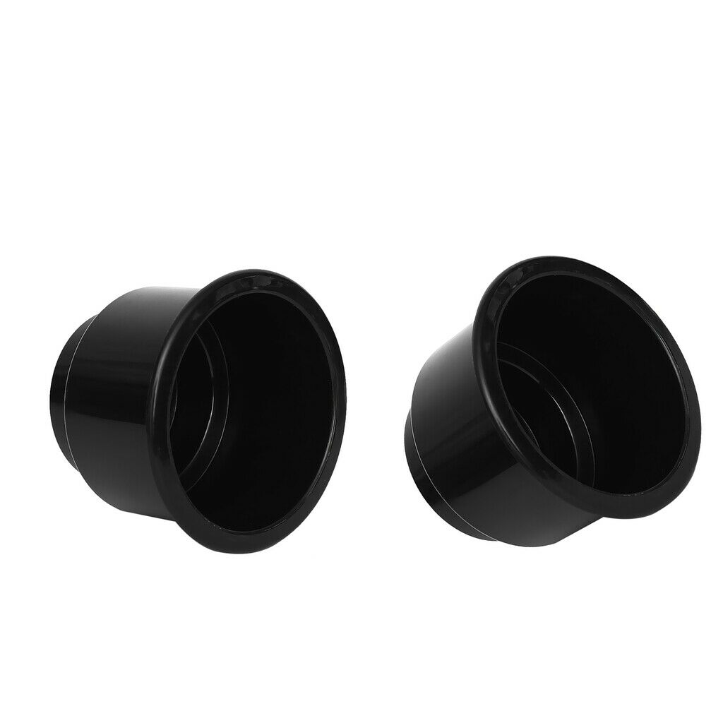 2 Pieces New ABS Single Cup Drink Bottle Installing Holders Marine Yacht RV