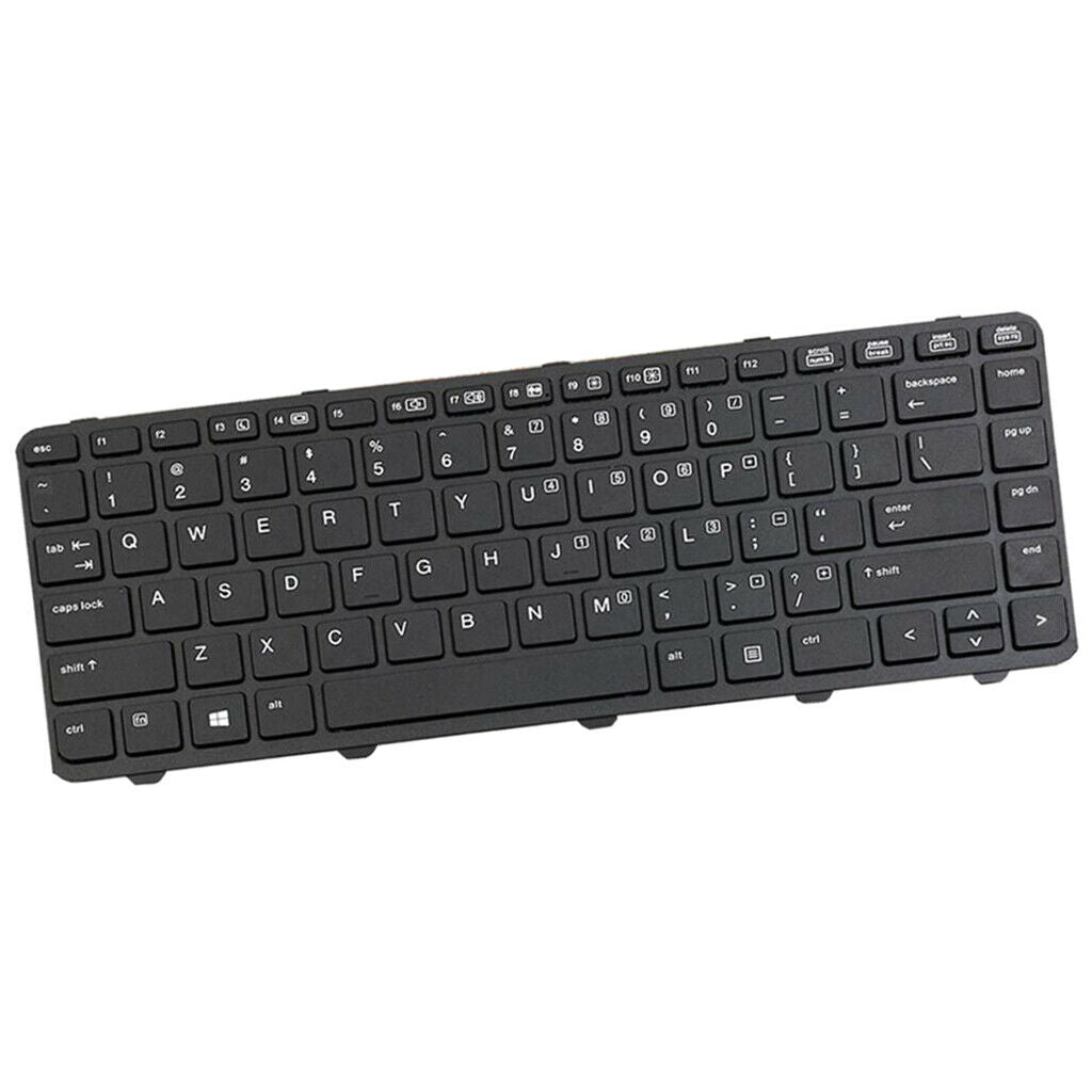 US Keyboard With Frame For  ProBook 440 G0 440 G1 445 G1 PK1315D1A0 Laptop