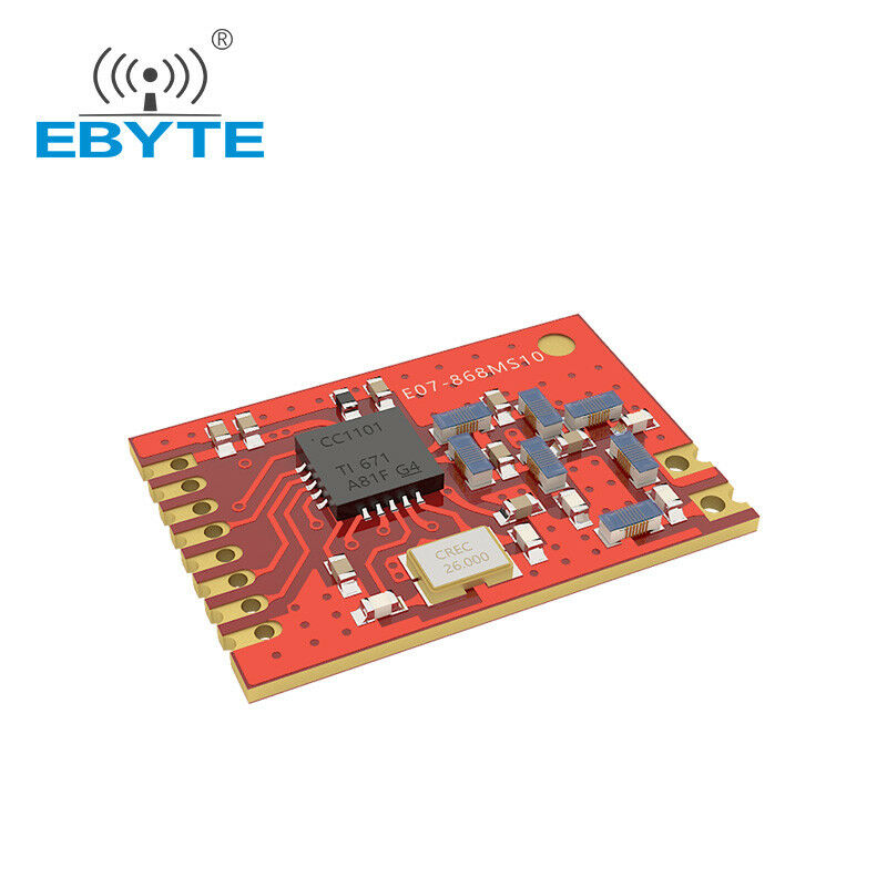 CC1101 868MHz 10dBm Wireless RF Transceiver Module Smart Home IoT E07-868MS10