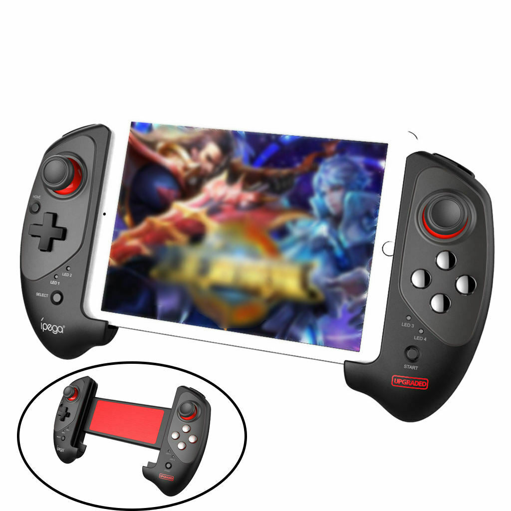 1x Bluetooth Wireless Game Controller Joystick Gamepad Low Latency 380mAh