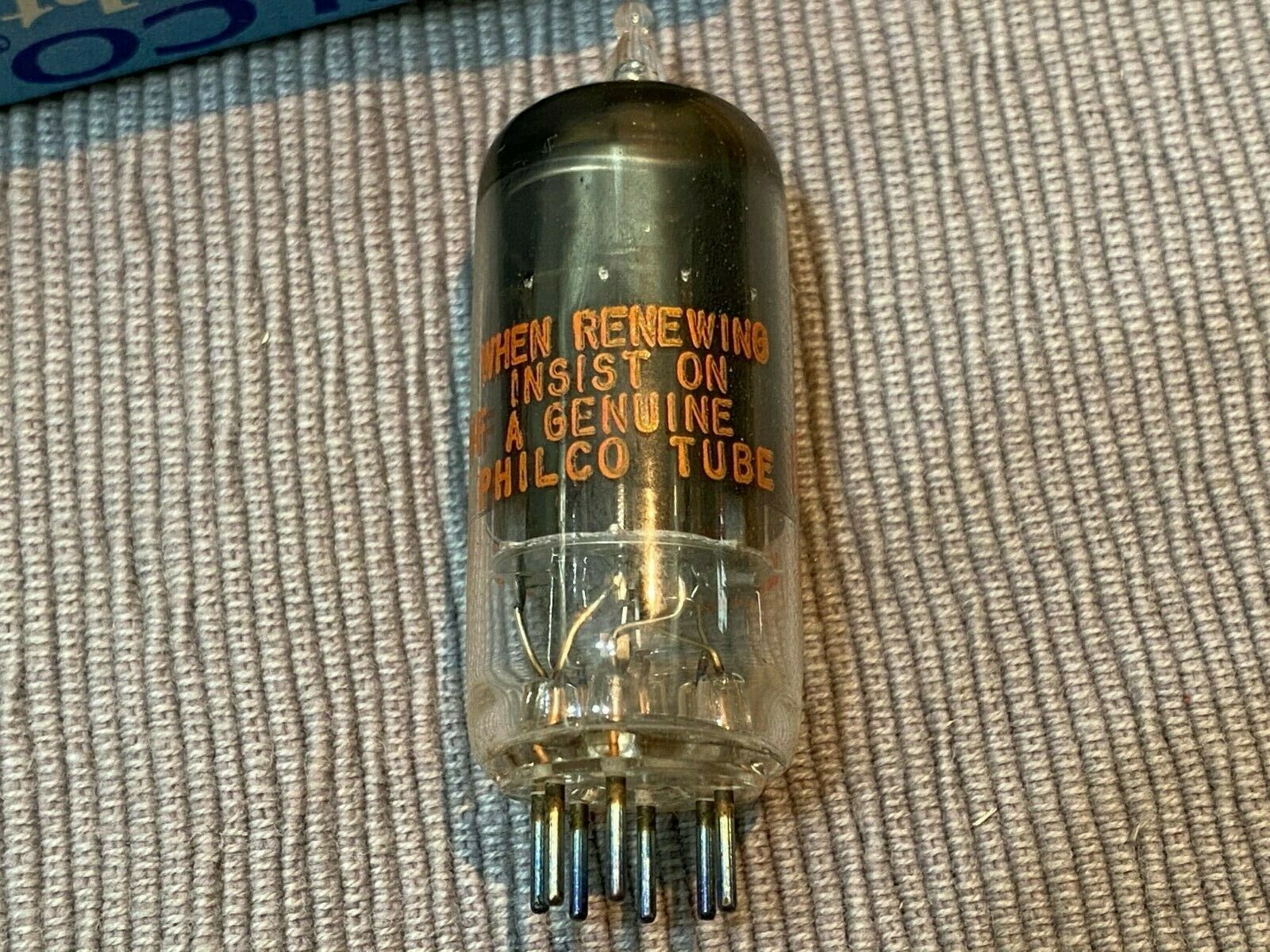 1PCS - PHILCO 6EW6 Vacuum Tube -  NOS NIB