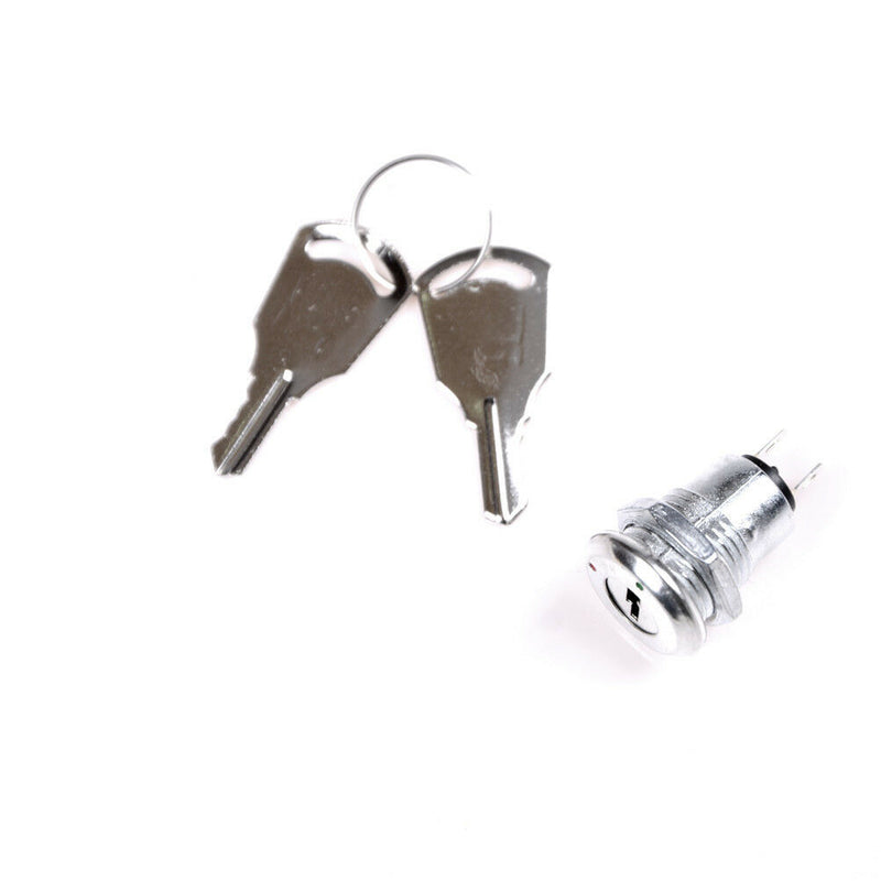 12mm Key Switch ON/OFF Lock Switch KS-02 KS02 Electronic Key Switch with Key  Lt