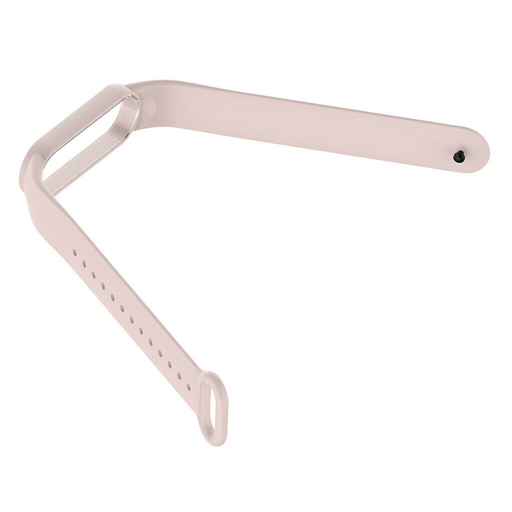 Replacement Silicone Band Watch Strap for  MI Band 5 New Light Pink