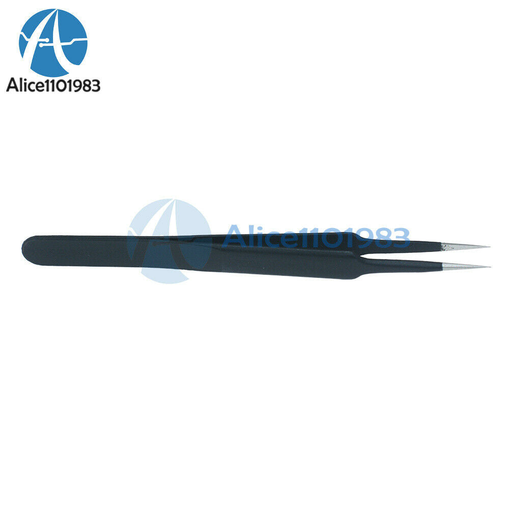 Non-magnetic Straight Tip Tweezer TU-14B Anti-static Tweezer