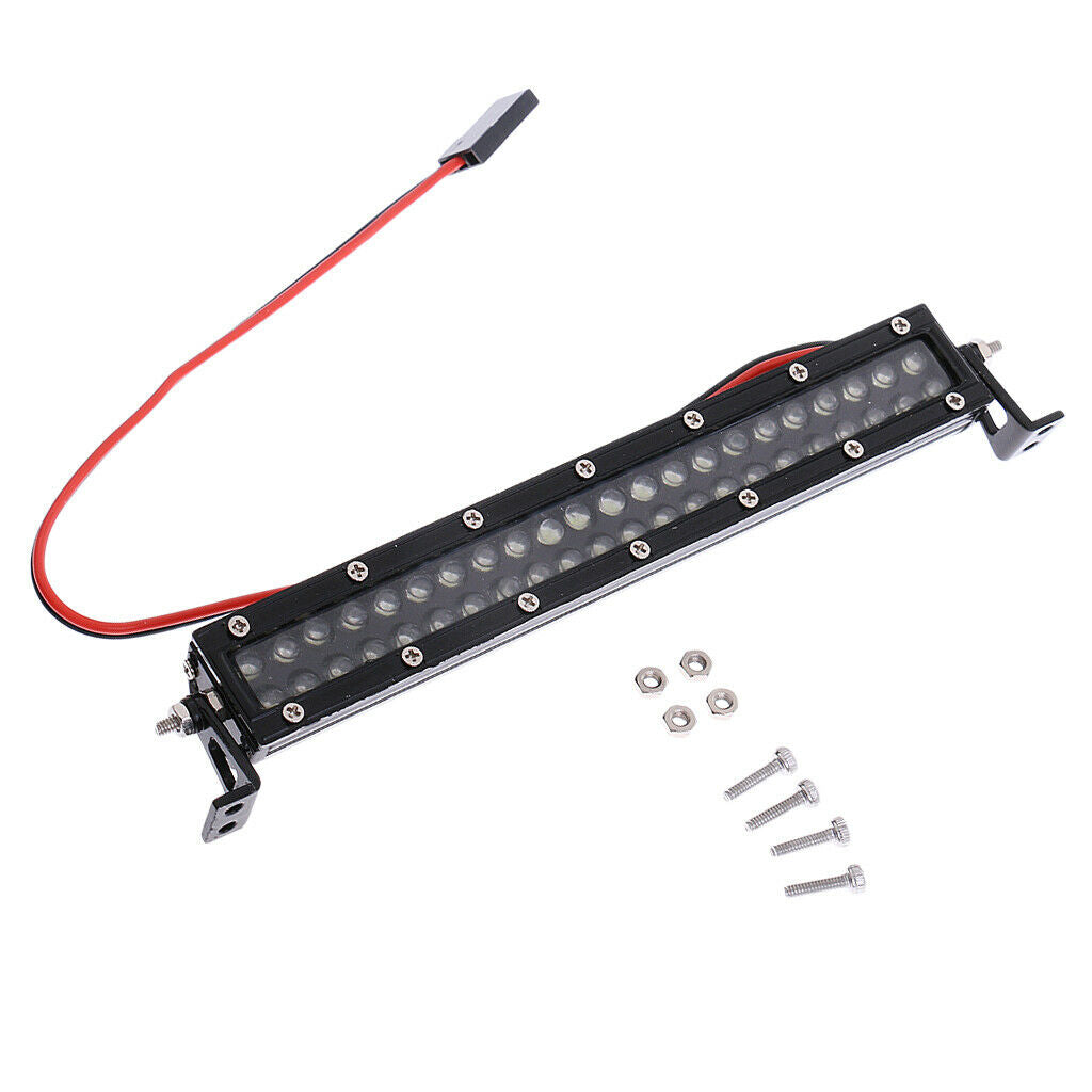 RC LED Roof Light Lamp Bar for 1/10 Crawler Axial SCX10 RC4WD CC01 D90 D110