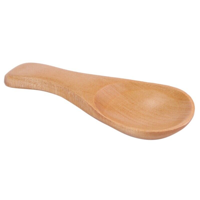 20 Pieces Small Wooden Spoons Mini Condiments Sugar Seasoning Salt Honey TeaspS1