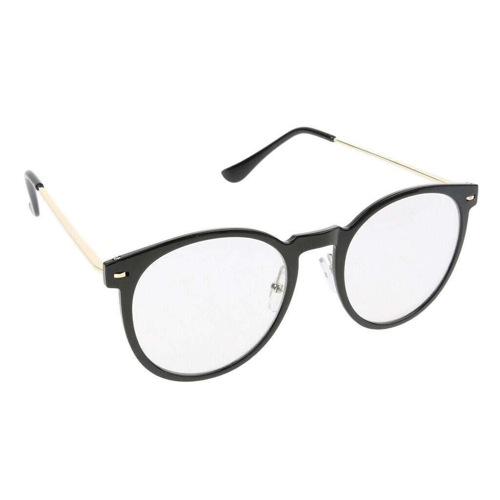 Fashion Unisex Retro Spectacles Eyeglasses Round Frame Eyewear Glasses 03
