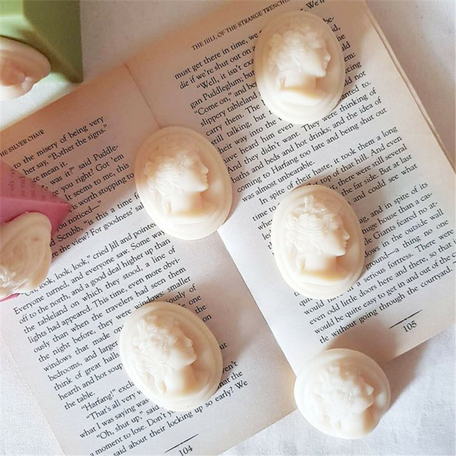 Head Portrait Candle Mold Soap Aromatherapy Candle Making Silicone Mold DIY