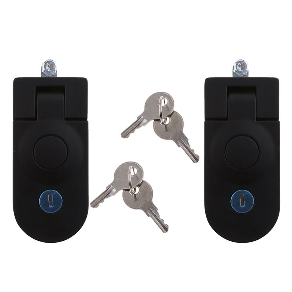 2x Compression Latch / Lever Lock for Horsebox,Trailers,Locker Doors, Tack Boxes