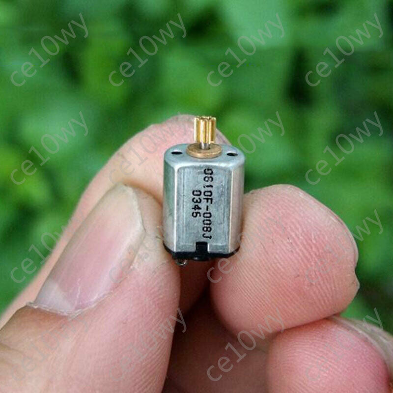 5x 3V DC Motor 35000RPM Metal Brushed K10 Micro Electric Motor with 0.2M 9T Gear