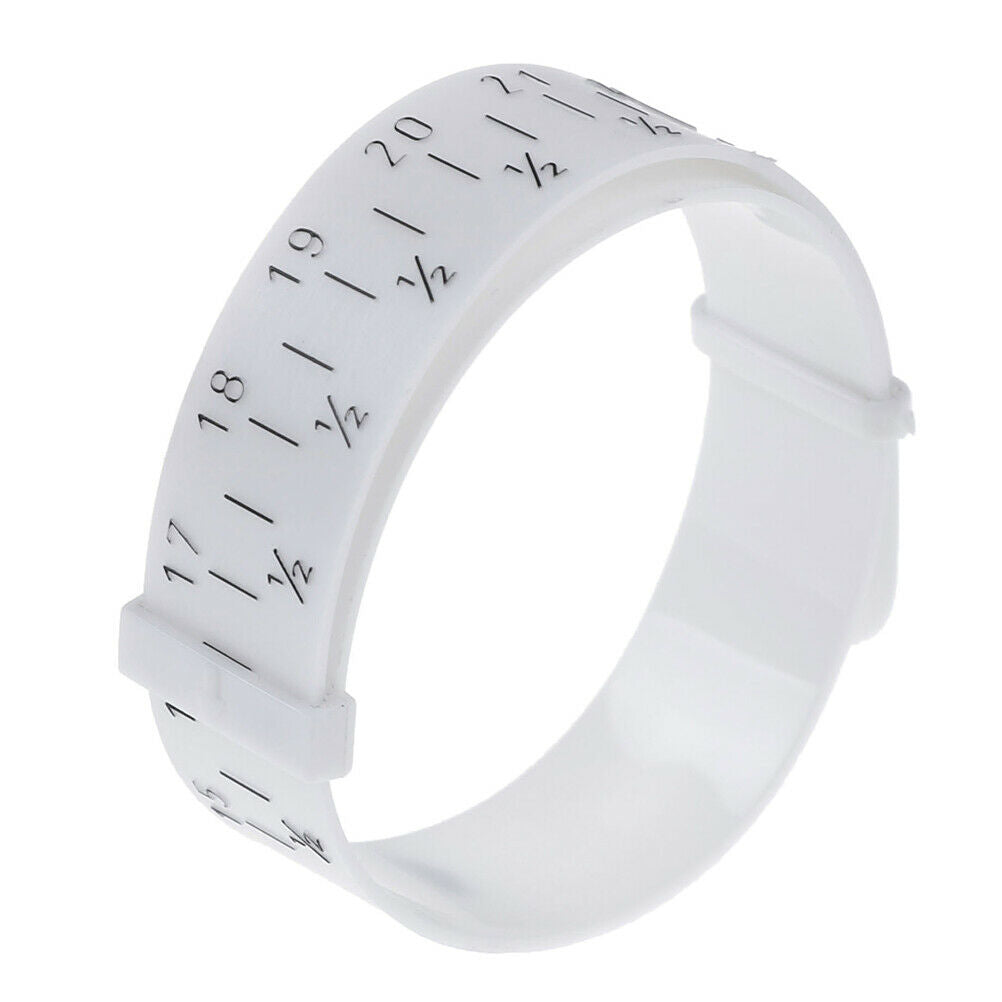 Bracelet sizerplastic wristband measuringtool bangle jewelry making gauge.l8