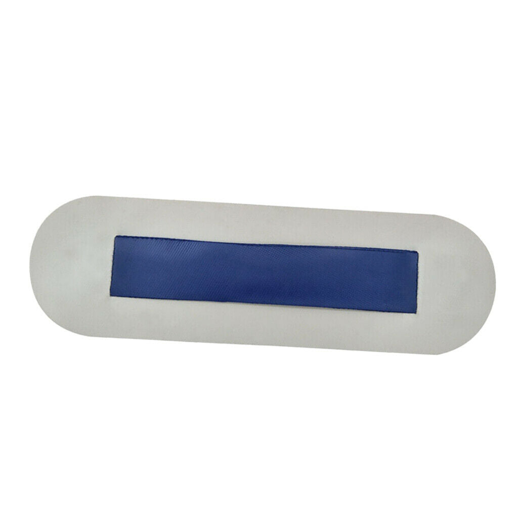 2 Pieces Inflatable PVC Seat Hook Straps / Patches Light Gray Blue