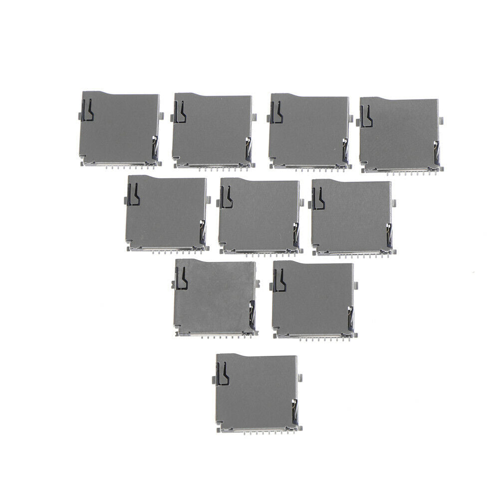 10pc 8 pin Mini card TF Card Holder Memory Card Slot Connector Socket Y1