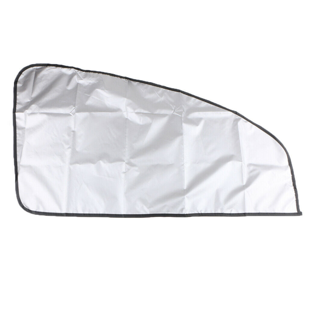 2 pairs of magnetic sun protection curtains with double sides for sloping