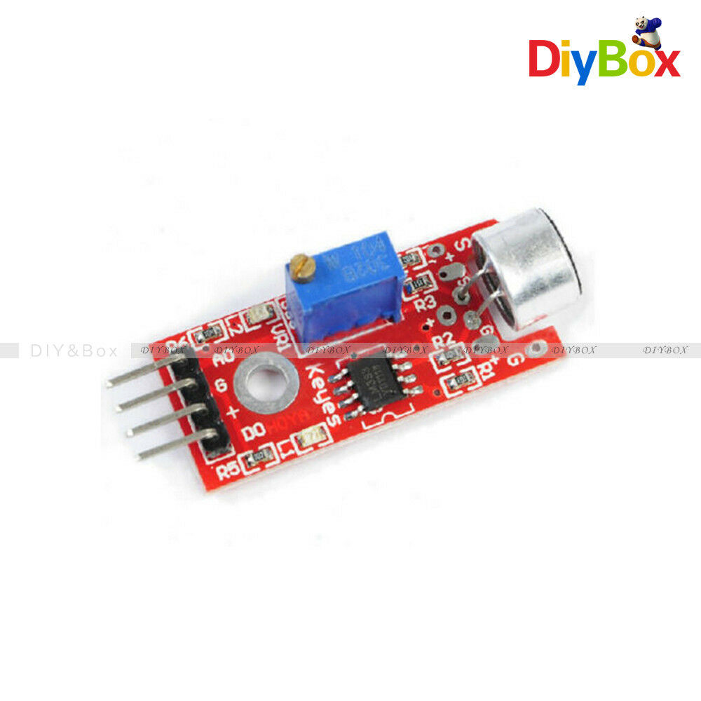 5PCS 4Pin Microphone Sensor AVR PIC High Sensitivity Sound Detection for Arduino