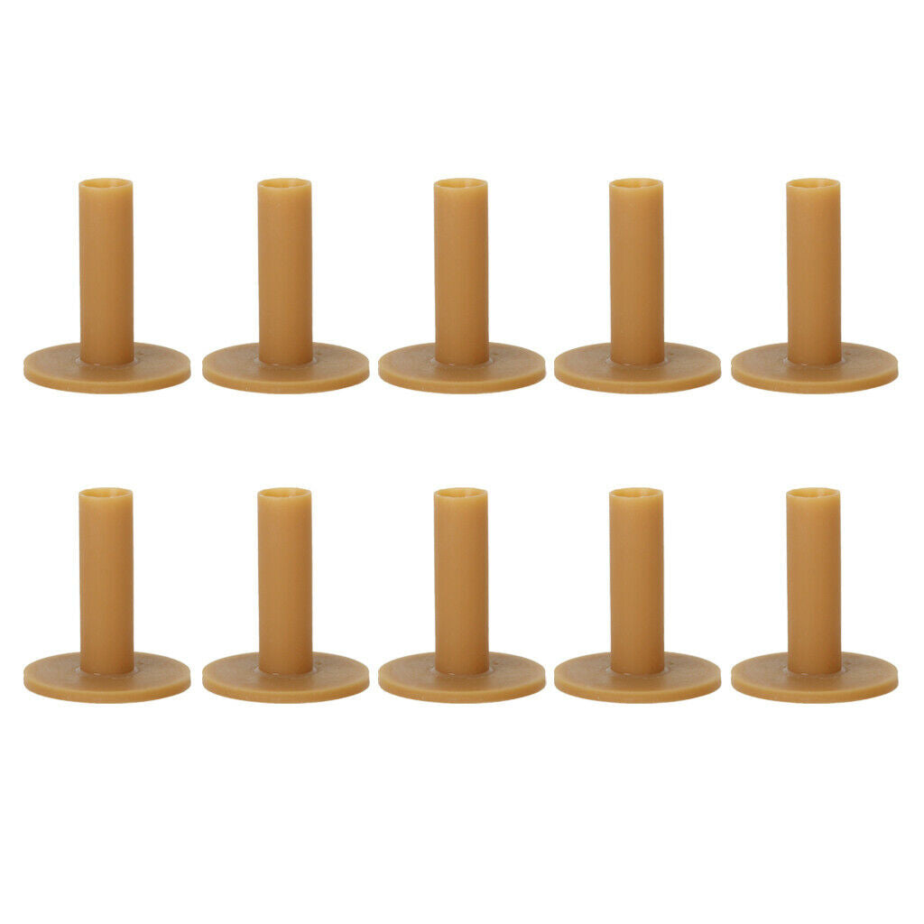 10Pcs 70mm 80mm Rubber Golf Tees Home Winter Driviing Ranges Mats Practice