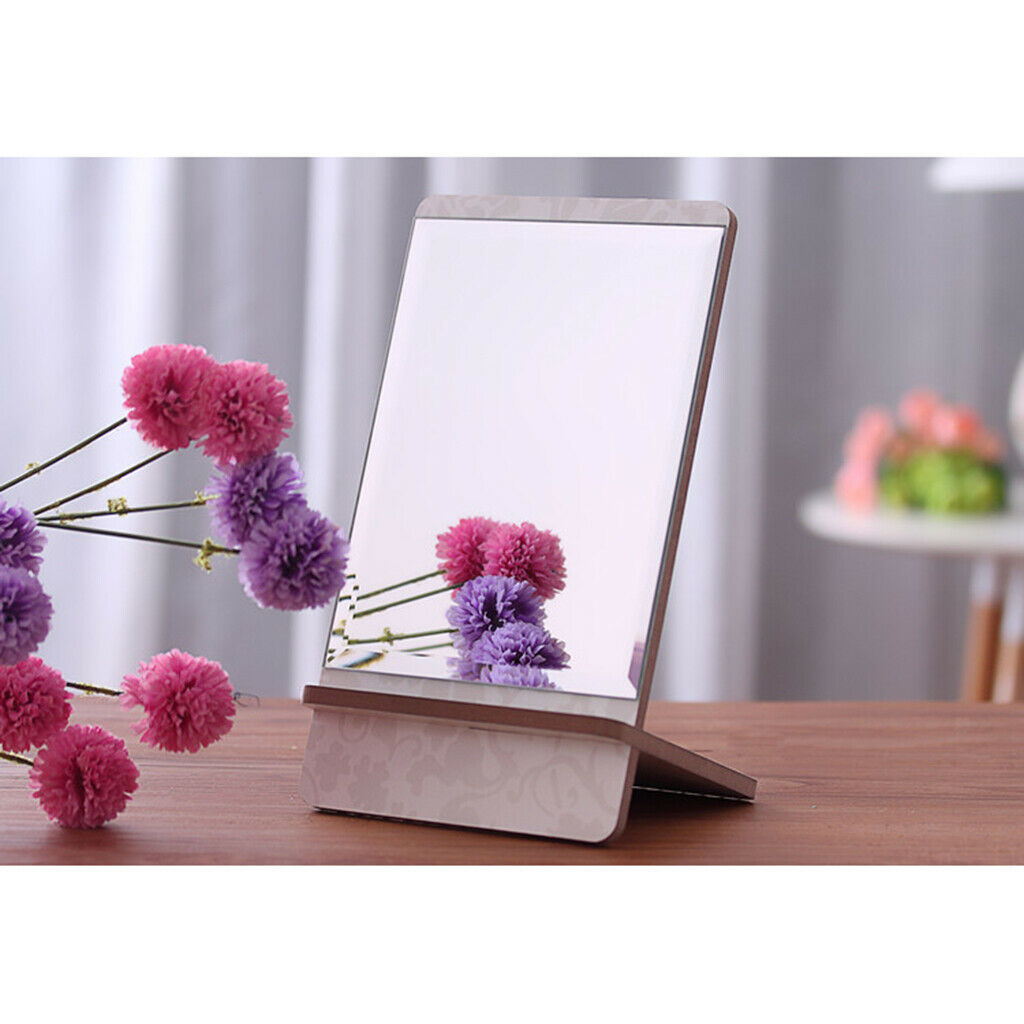 Countertop Makeup Vanity Mirror Detachable for Bathroom Cosmetic Shaving M