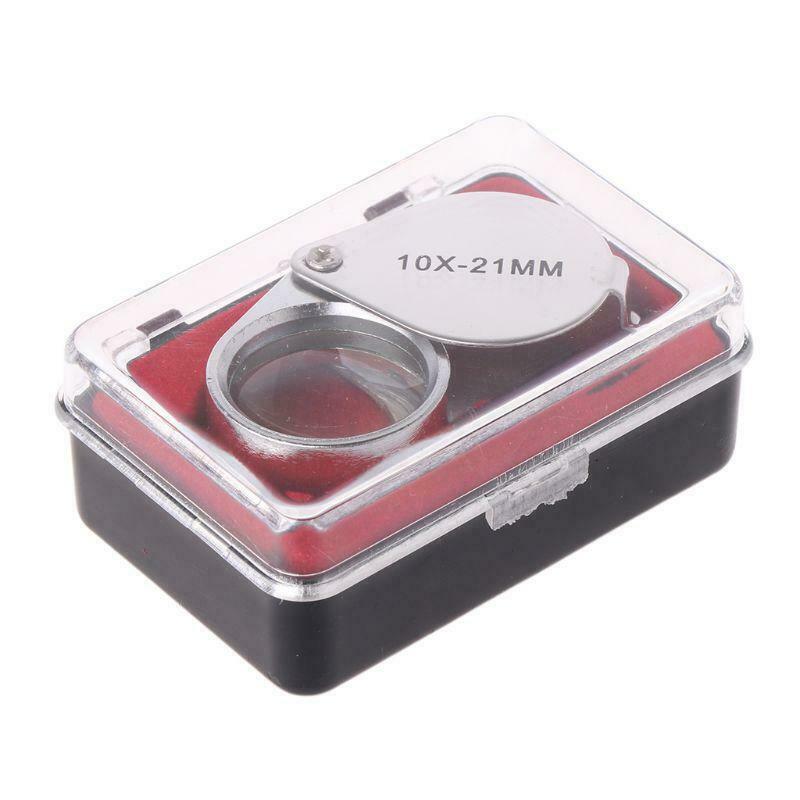 Mini Triplet Jeweler Eye Loupe Magnifier Magnifying Glass Jewelry Diamond Hot