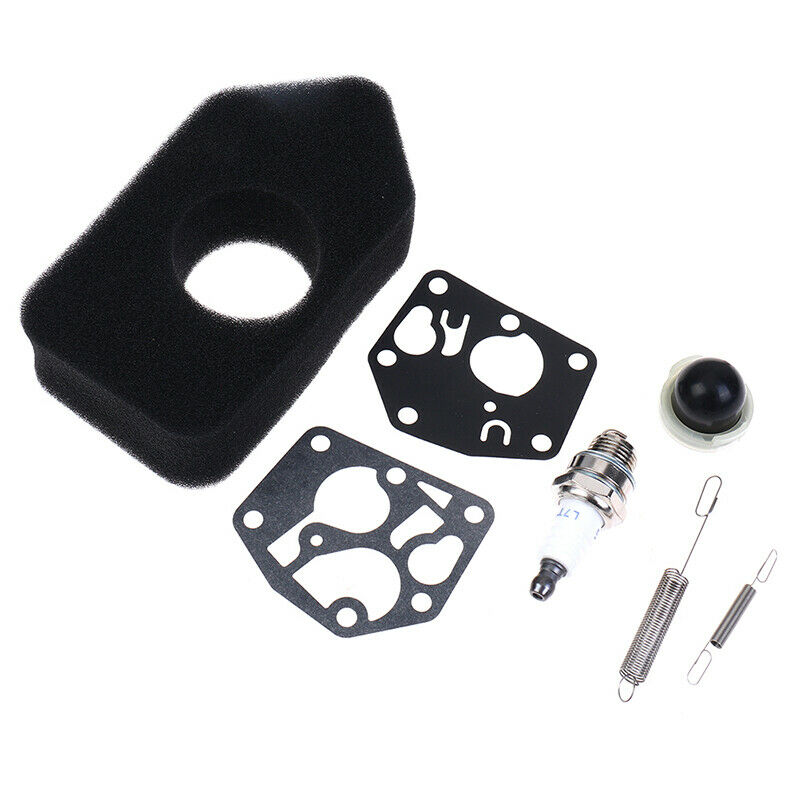 Spring Air Filter Gaskets Spark Plug Kit For Briggs & Stratton 691859 692211BDD